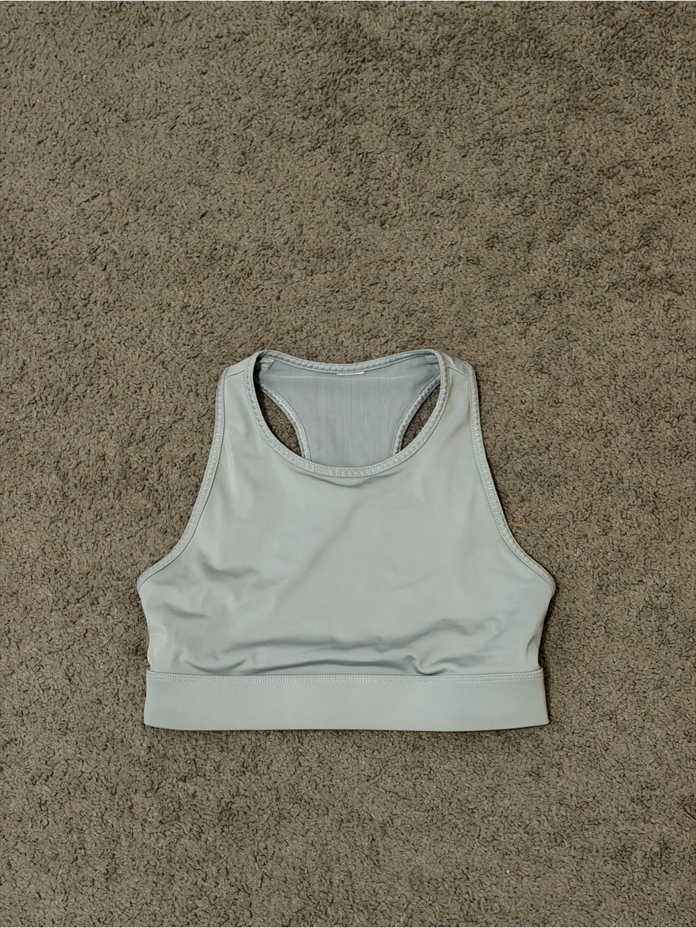 Fabletics High-Neck Sports Bra - Light Sage